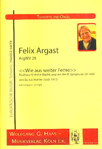 Wie aus weiter Ferne&nbsp;&nbsp;für Trompete in C und Orgel&nbsp;&nbsp;2 Spielpartituren
