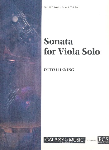 Sonata  for viola  