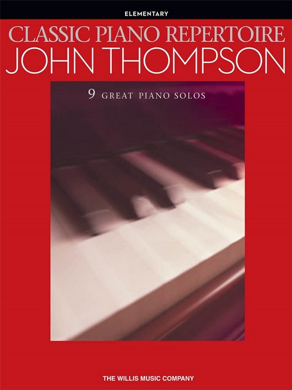 Classic Piano Repertoire - elementary Level  for piano  