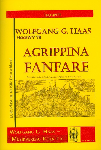 Agrippina-Fanfare HaasWV78  für Trompete  