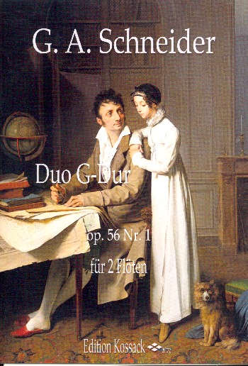 Duo G-Dur op.56 Nr.1  für 2 Flöten  Partitur und Stimmen