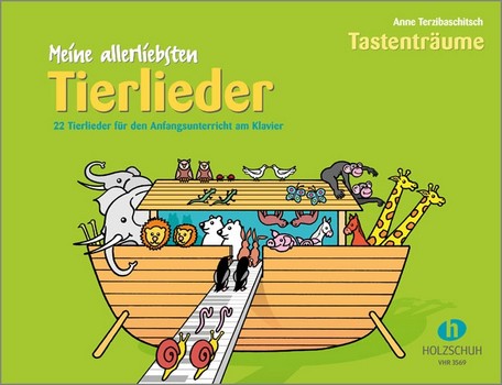 Meine allerliebsten Tierlieder&nbsp;&nbsp;für Klavier (Lehrer-Begleitung ad lib)&nbsp;&nbsp;