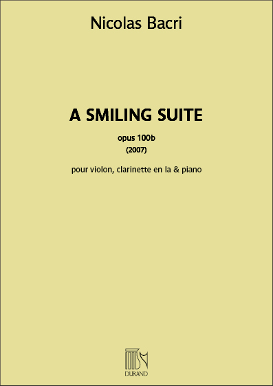 A Smiling Suite op.100b  pour violon, clarinette en la et piano  parties