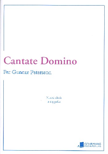 Cantate Domino  for mixed chorus a cappella  score