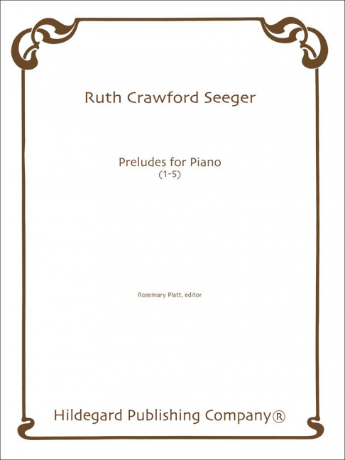 Preludes no.1-5&nbsp;&nbsp;for piano&nbsp;&nbsp;