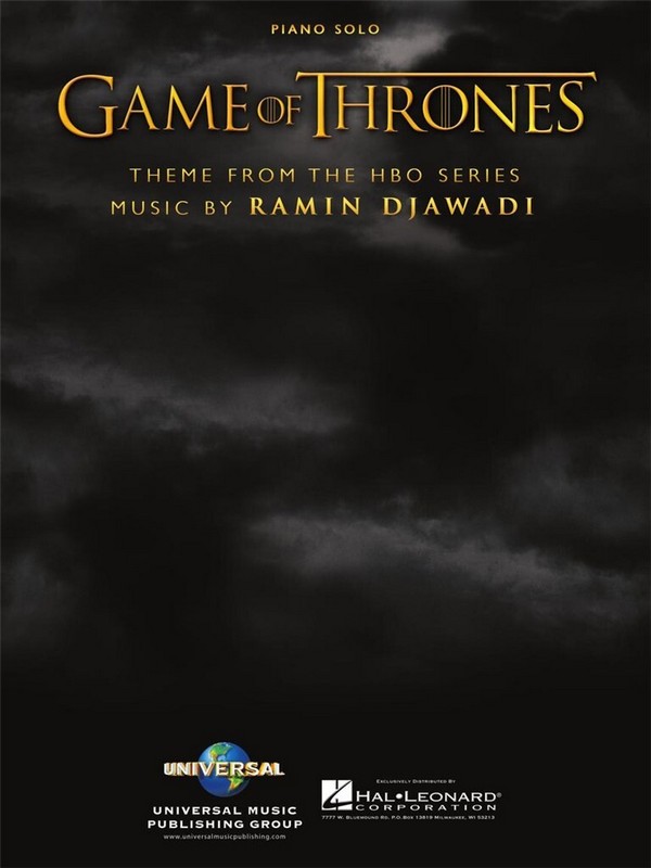 Game of Thrones (Main Theme)  for piano solo  