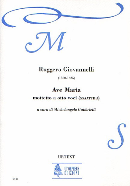 Ave Maria  for double chorus a cappella  score