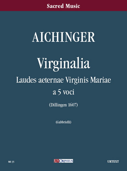 Virginalia&nbsp;&nbsp;for mixed chorus a cappella&nbsp;&nbsp;score