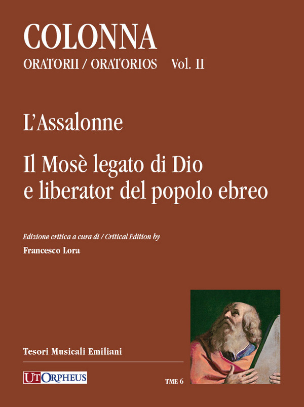 Oratorios vol.2&nbsp;&nbsp;L'Assalonne  e  Il Mosè legato di Dio e liberator del popolo ebreo&nbsp;&nbsp;partitura