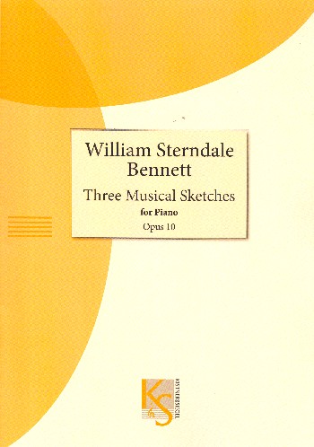 3 musical Sketches op.10,1  for piano  