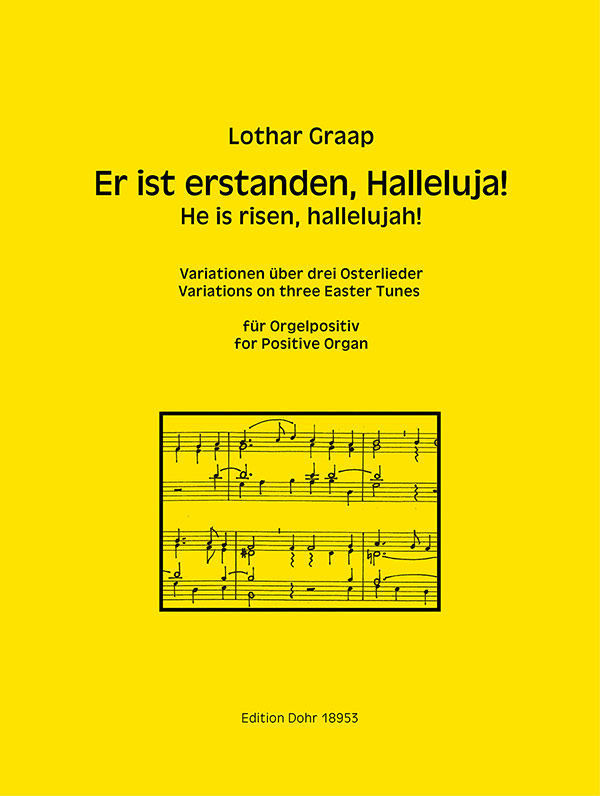 Er ist erstanden Halleluja&nbsp;&nbsp;für Orgel (Orgelpositiv)&nbsp;&nbsp;