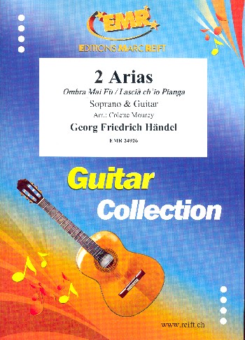 2 Arias  for soprano and guitar  score and part
