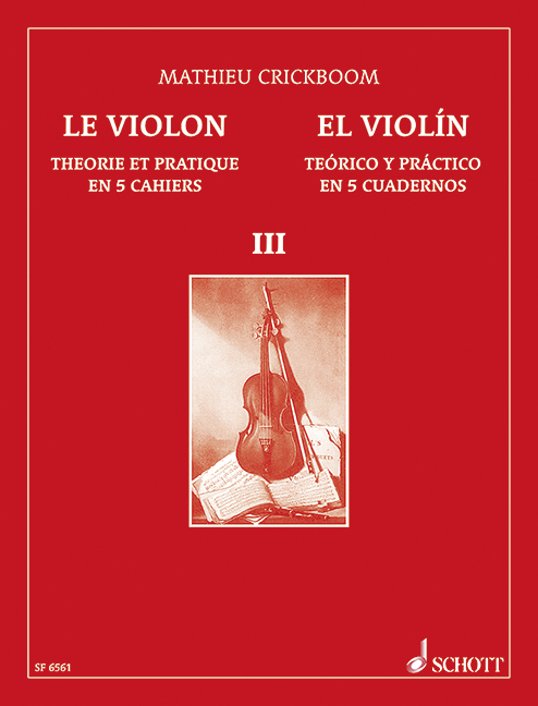 Le violon vol.3  pour violon (frz/sp)  