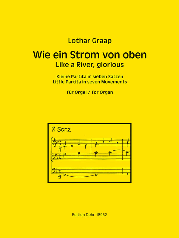 Wie ein Strom von oben&nbsp;&nbsp;für Orgel&nbsp;&nbsp;
