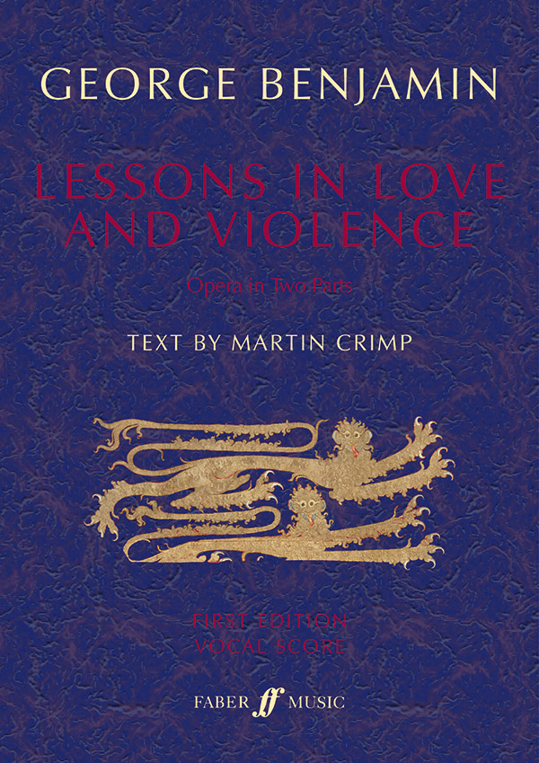 Lessons in Love and Violence&nbsp;&nbsp;&nbsp;&nbsp;vocal score (en)