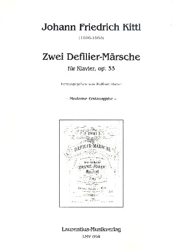 2 Defilier-Märsche op.33  für Klavier  