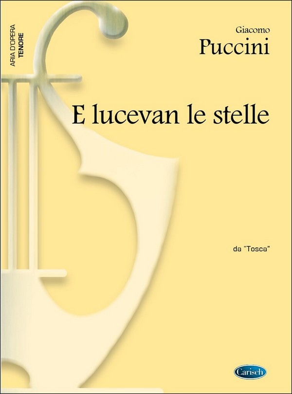 E lucevan le stelle&nbsp;&nbsp;per canto e pianoforte&nbsp;&nbsp;partitura