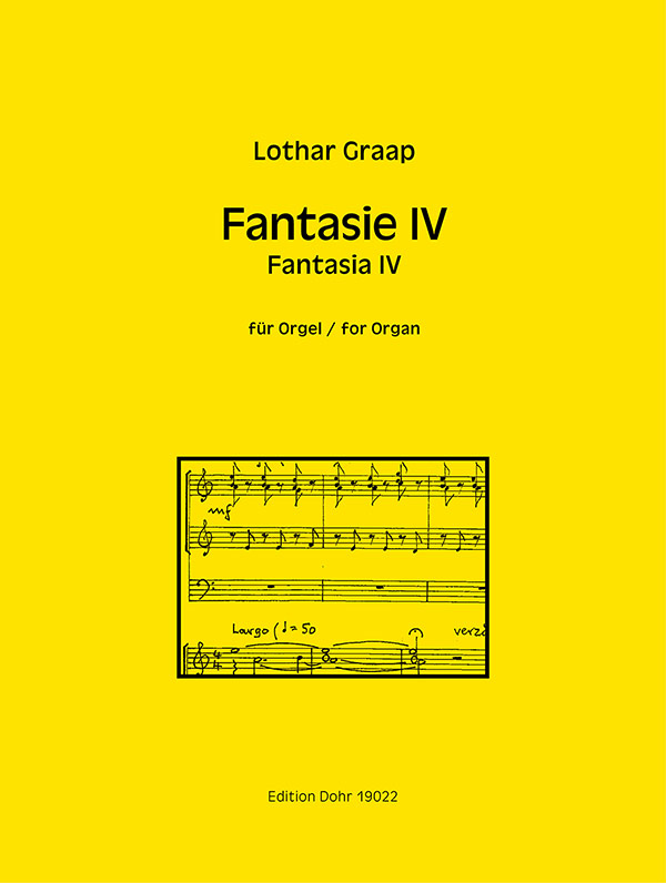 Fantasie Nr.4&nbsp;&nbsp;für Orgel&nbsp;&nbsp;
