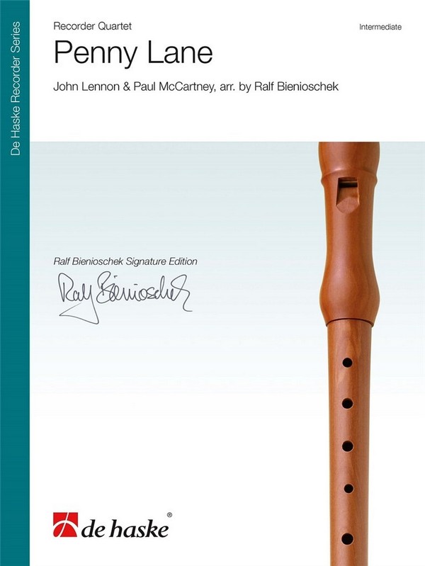 Penny Lane:&nbsp;&nbsp;for 4 recorders (SATB) (rhythm group ad lib)&nbsp;&nbsp;score and parts