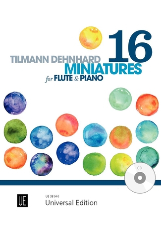 16 Miniatures (+CD)  for flute and piano  