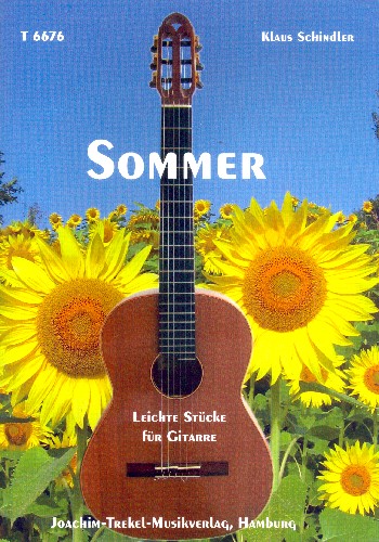 Sommer  für Gitarre (Percusion ad lib)  