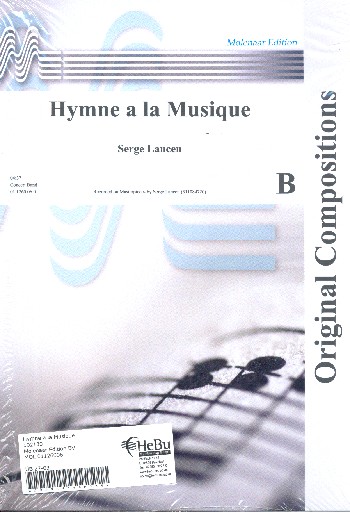 Hymne à la musique  für Blasorchester  Partitur und Stimmen