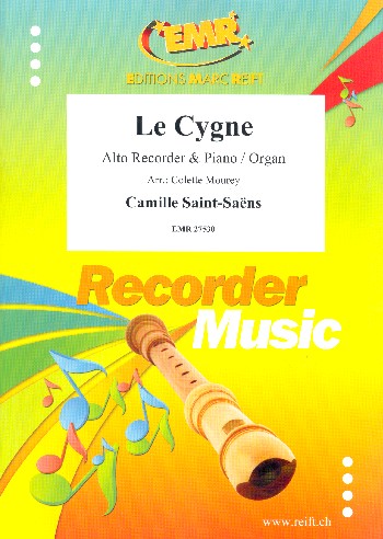 Ly cygne&nbsp;&nbsp;for alto recorder and piano (organ)&nbsp;&nbsp;