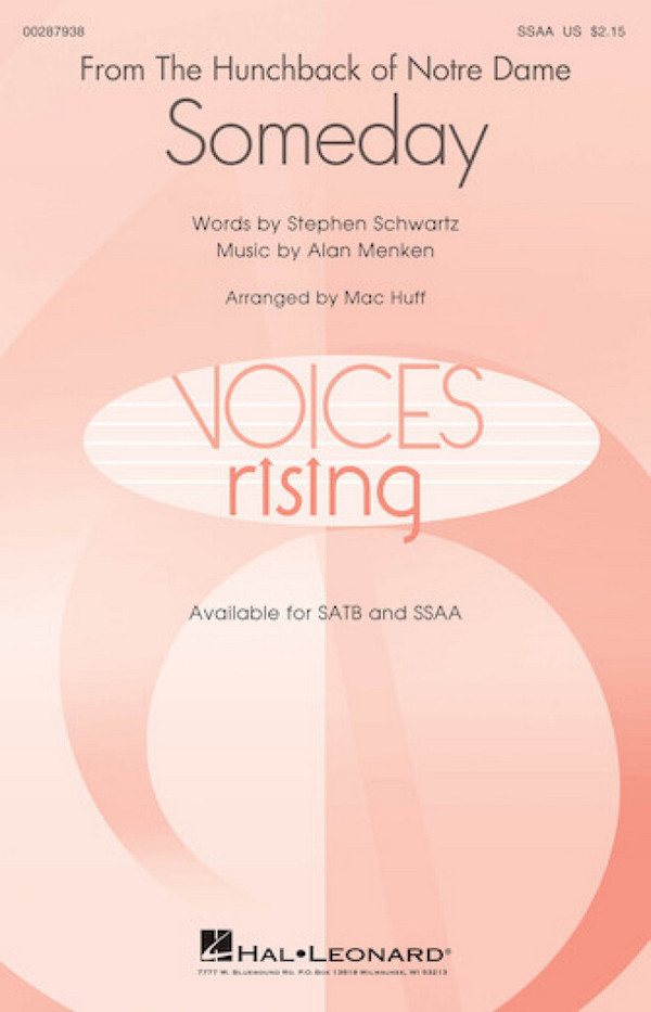 Someday  for female chorus and instruments  vocal score