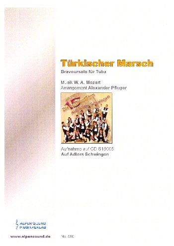 Türkischer Marsch:  für Tuba und Blasorchester  Alpensound Verlag