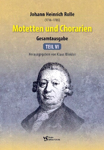 Motetten und Chorarien Band 6  für gem Chor a cappella  Partitur