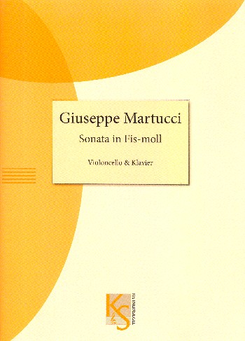 Sonate fis-Moll op.52  für Violoncello und Klavier  