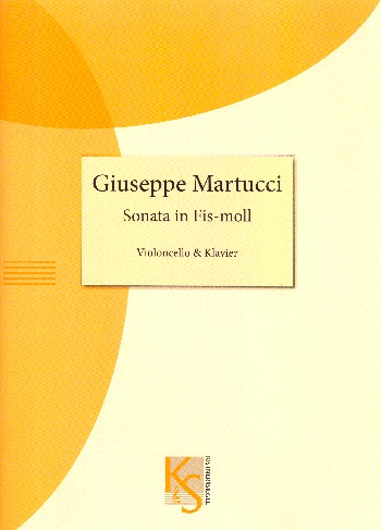Sonate fis-Moll op.52  für Violoncello und Klavier  