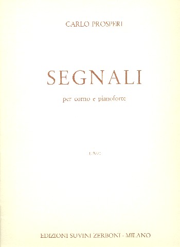 Segnali  per corno e pianoforte  