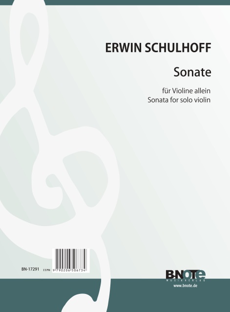 Sonate&nbsp;&nbsp;für Violine&nbsp;&nbsp;