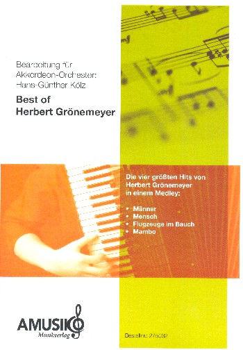 Best of Herbert Grönemeyer  für Akkordeonorchester  Partitur