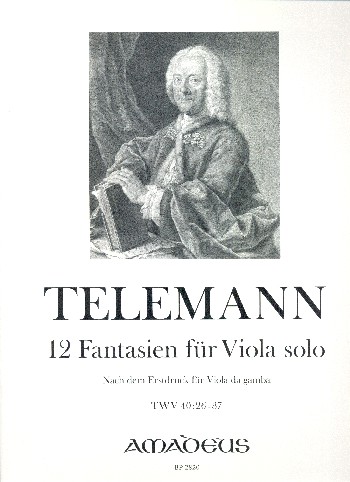 12 Fantasien&nbsp;&nbsp;für Viola&nbsp;&nbsp;