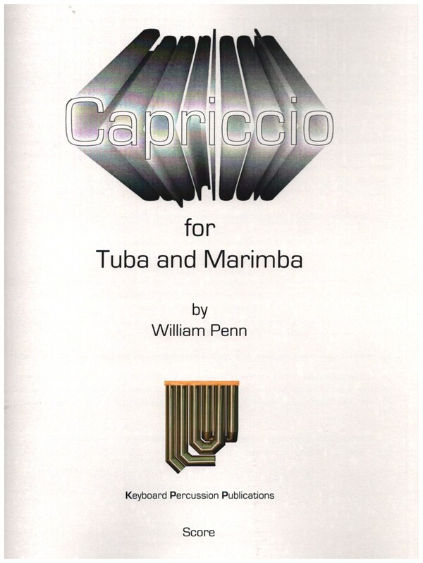 Capriccio  for tuba and marimba  score and parts