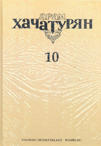 Gesammelte Werke Band 10 - Reprint&nbsp;&nbsp;Ballett Gajaneh&nbsp;&nbsp;Klavierauszug,  gebunden