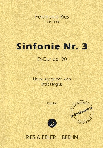 Sinfonie Es-Dur Nr.3 op.90  für Orchester  Partitur