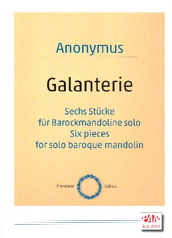 Galanterie  für Barockmandoline  