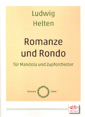Romanze und Rondo  für Mandola und Zupforchester  Partitur