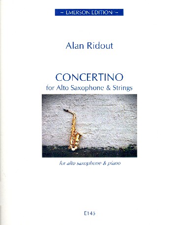 Concertino for Alto Saxophone and Strings  for alto saxophone and piano  