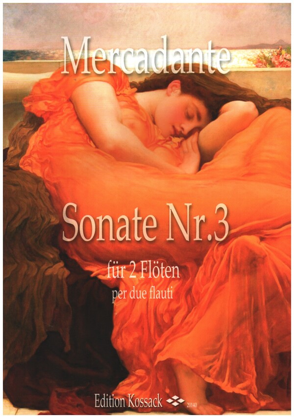 Sonate Nr.3  für 2 Flöten  Partitur und Stimmen