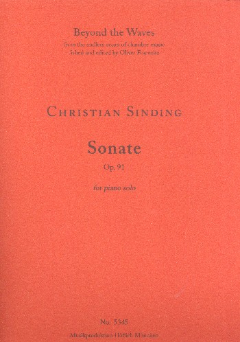 Sonate op.91  für Klavier  