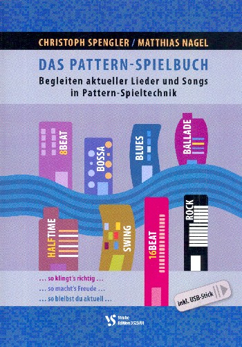 Das Pattern-Spielbuch (+USB-Stick)  für Klavier (mit Akkorden)  
