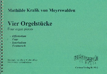 4 Orgelstücke    