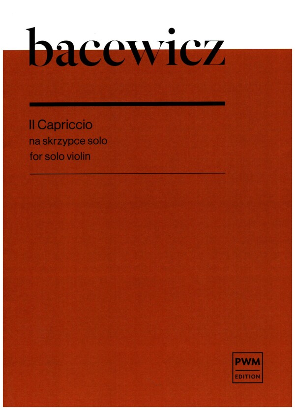 Capriccio No.2  for violin  