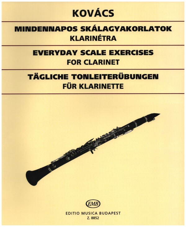 Tägliche Tonleiterübungen  für Klarinette  
