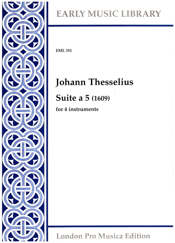 Suite a 5 (1609)  for 5 instruments  scores
