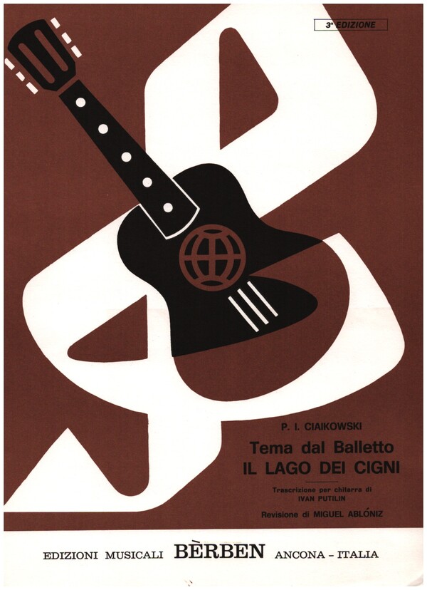 Tema dal balletto il lago dei cigni&nbsp;&nbsp;per chitarra&nbsp;&nbsp;